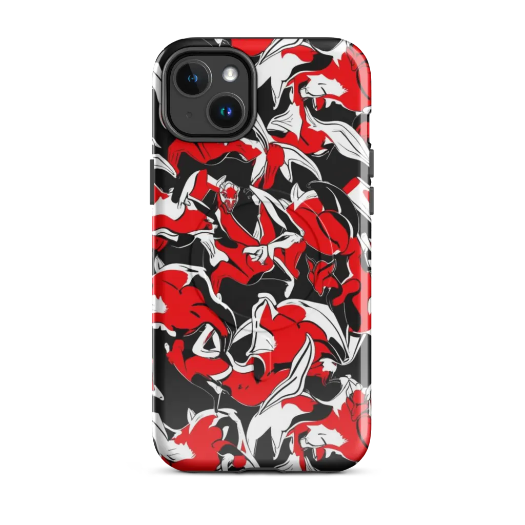 Crimson Nocturne on MagSafe Tough Case for iPhone® — Front
