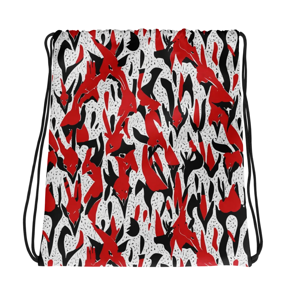 Redline Safari on Drawstring Bag — Photo
