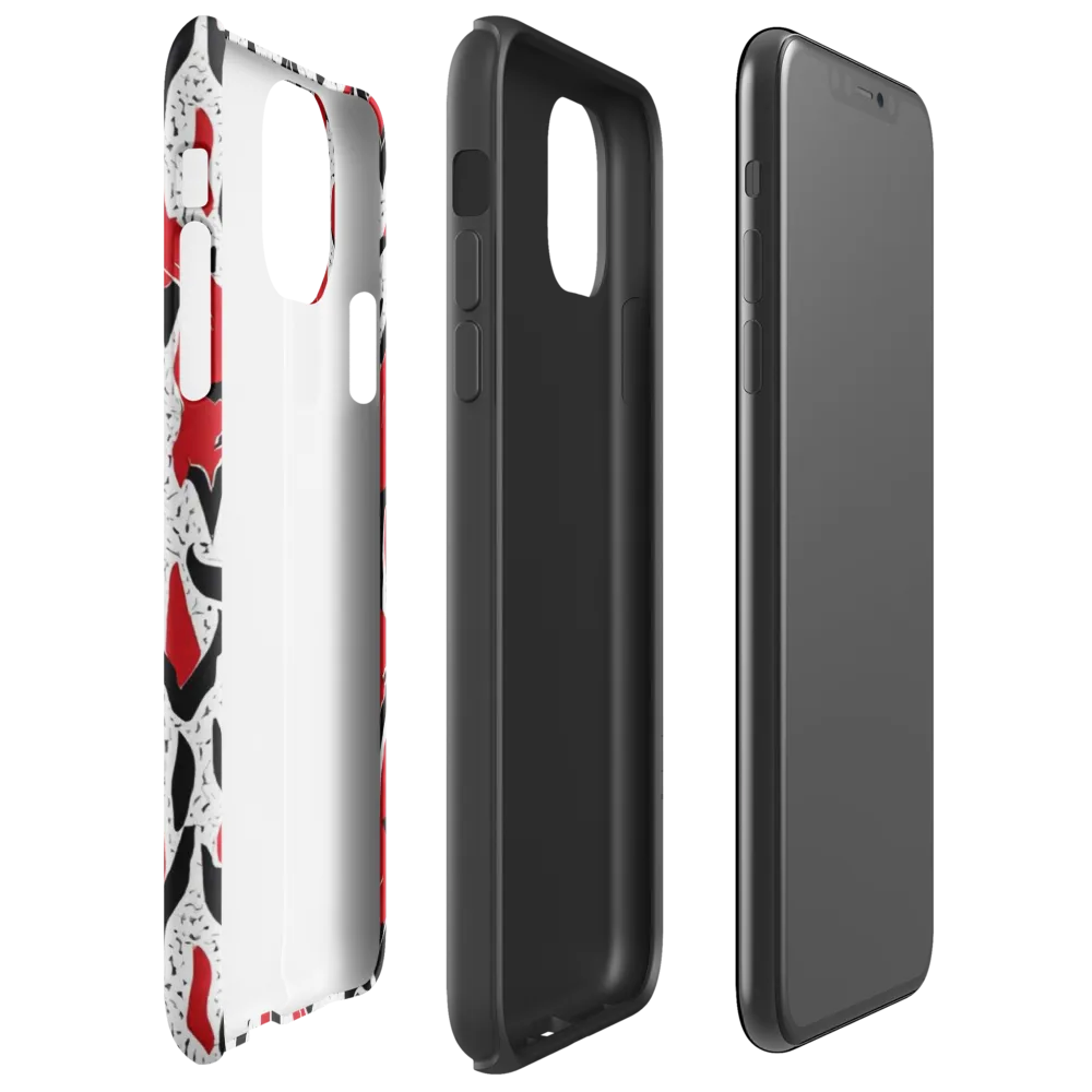 Redline Safari on Tough Case for iPhone® — Right