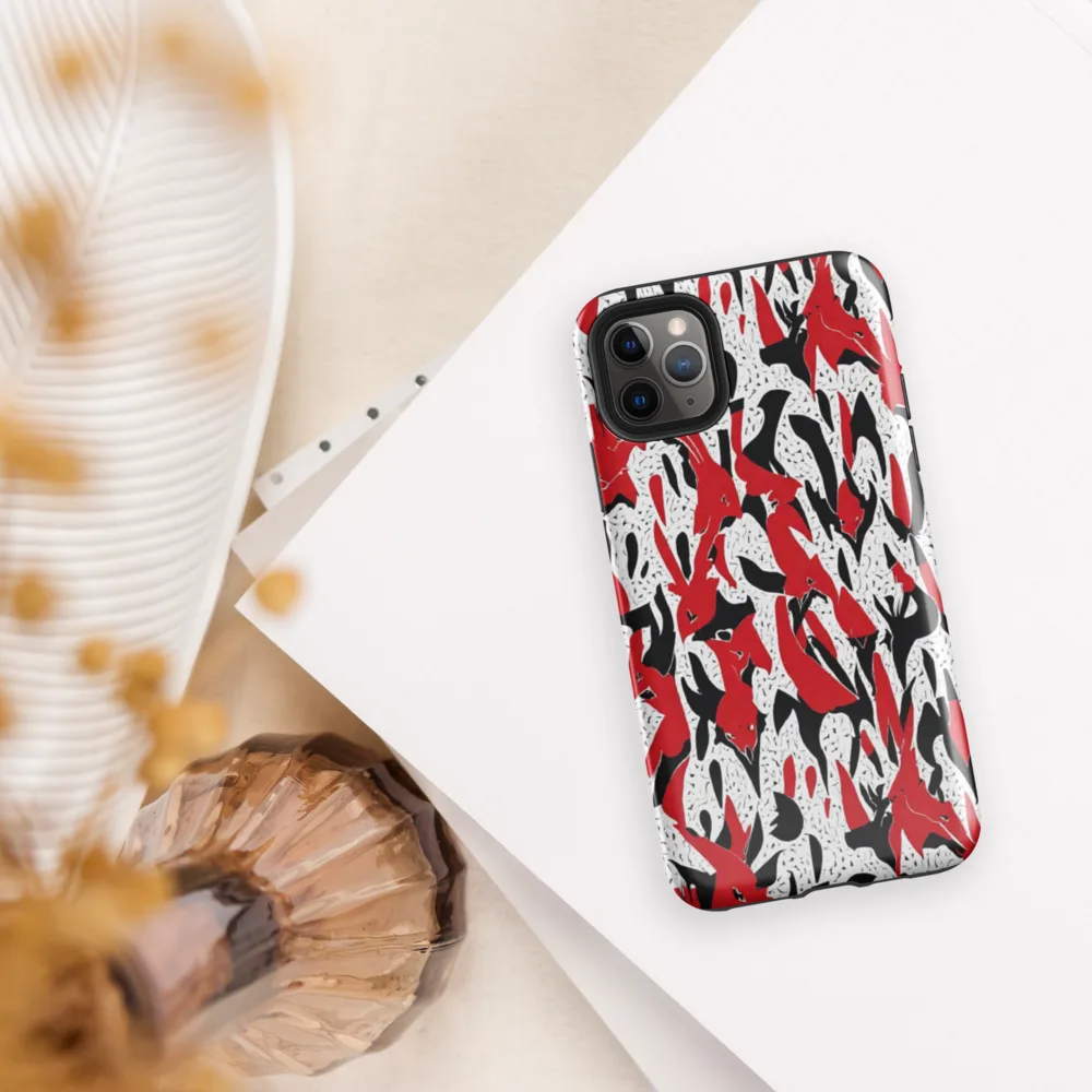 Redline Safari on Tough Case for iPhone® — Front