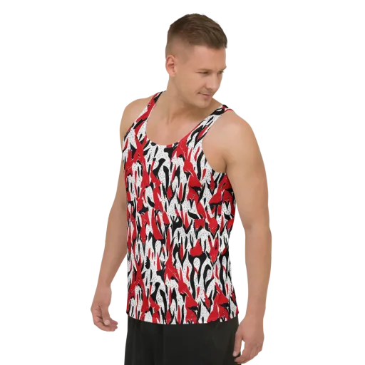 Redline Safari on a Men's Tank Top