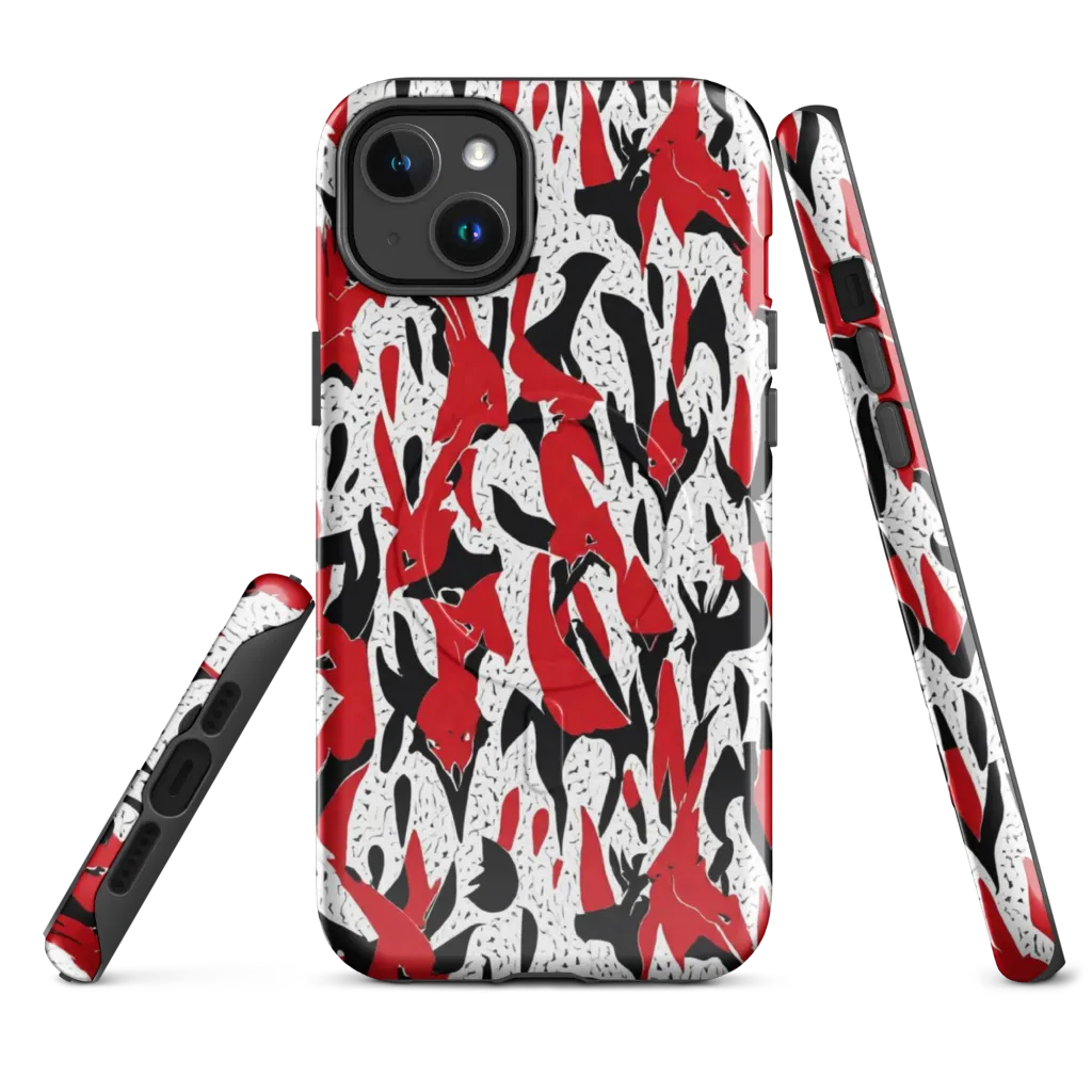Redline Safari on MagSafe Tough Case for iPhone® — Front