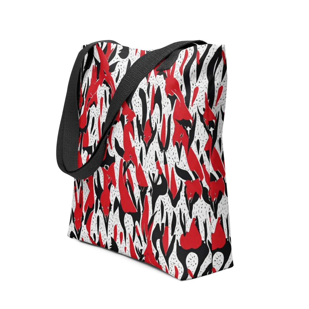 Redline Safari on Tote Bag — Front