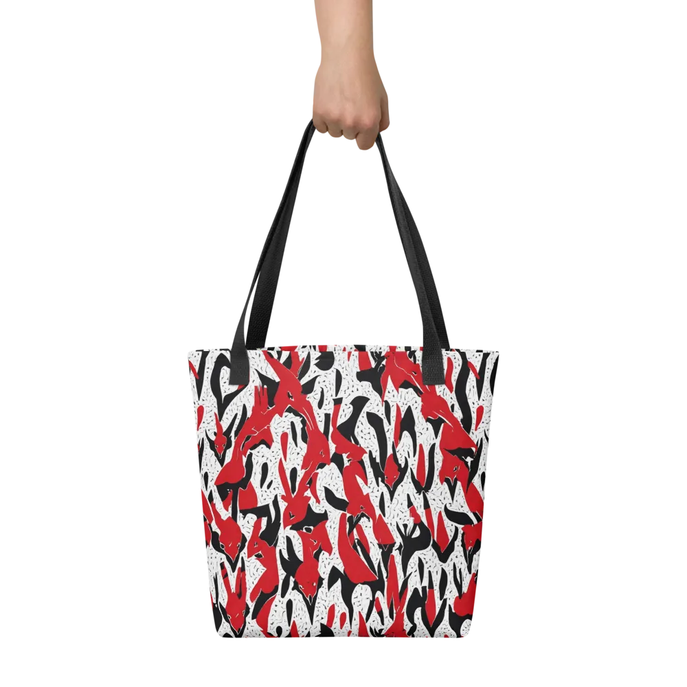Redline Safari on Tote Bag — Front