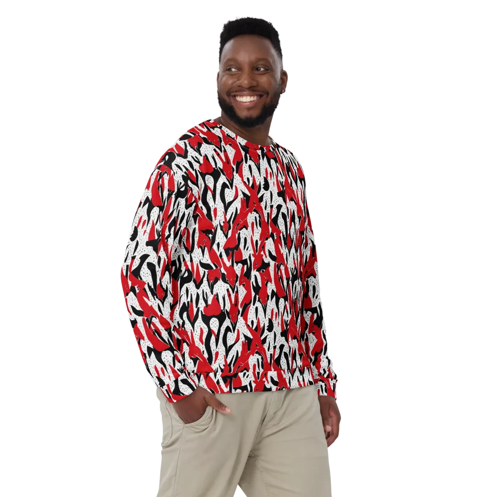 Redline Safari on Sweatshirt — Front