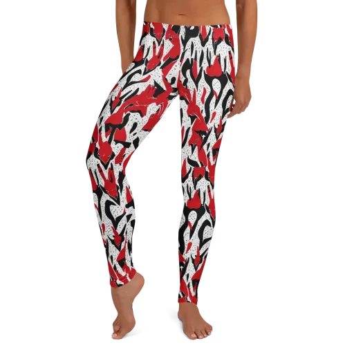 Redline Safari on a Leggings
