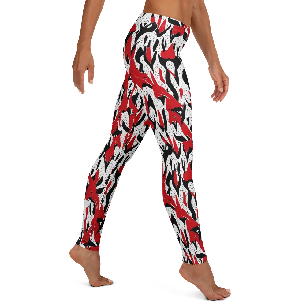 Redline Safari on Leggings — Right