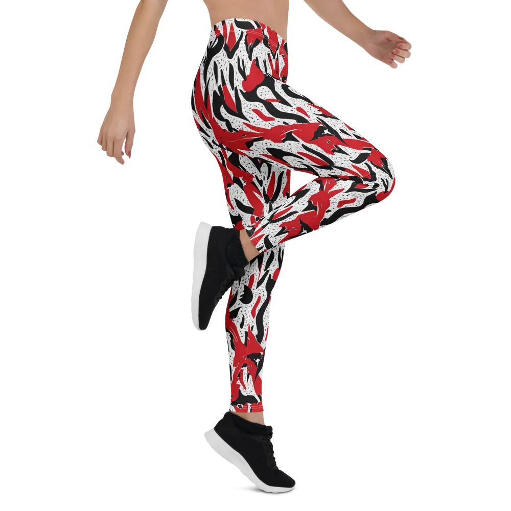 Redline Safari on Leggings — Right