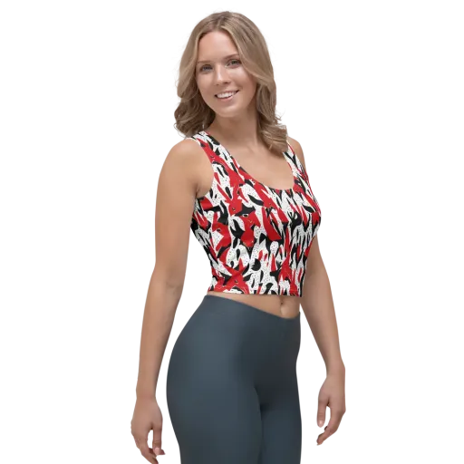 Redline Safari on a Crop Top