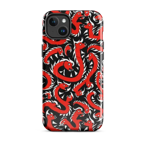 Crimson Coil on a MagSafe Tough Case for iPhone®