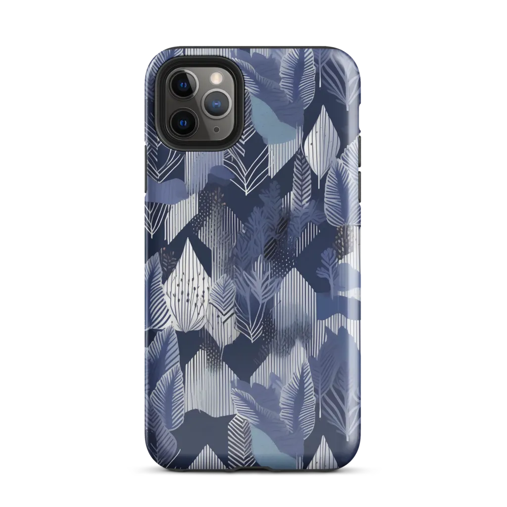 Midnight Frond on Tough Case for iPhone® — Front