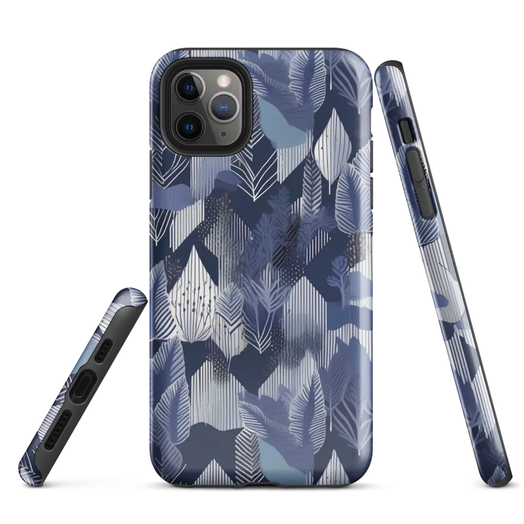Midnight Frond on Tough Case for iPhone® — Front