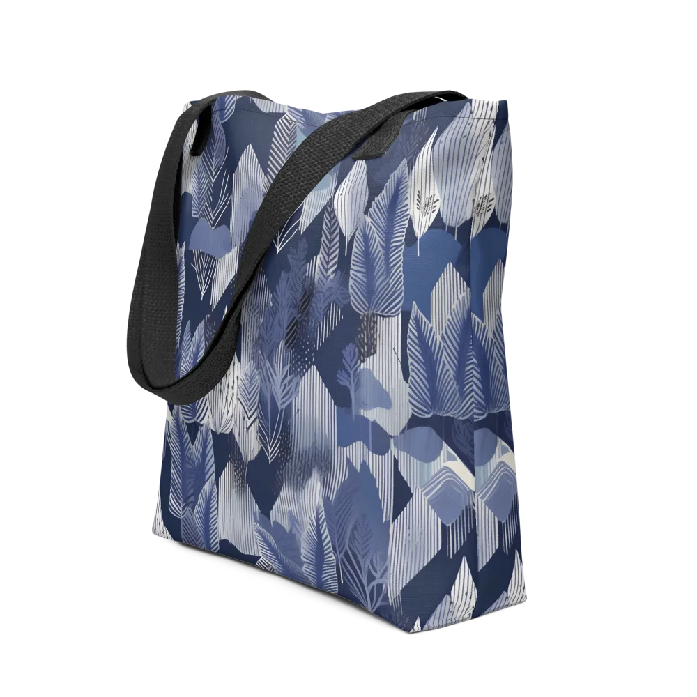 Midnight Frond on Tote Bag — Front