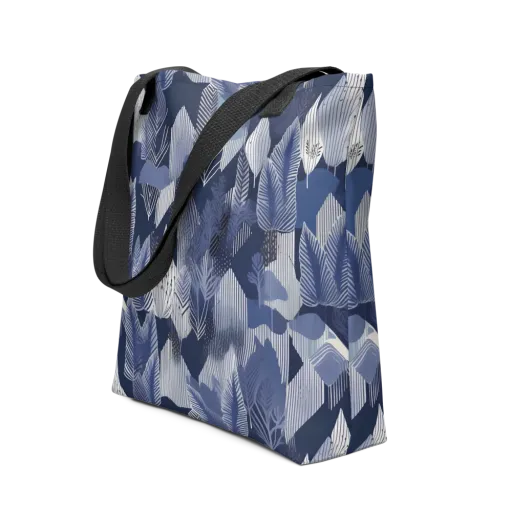 Midnight Frond on a Tote Bag