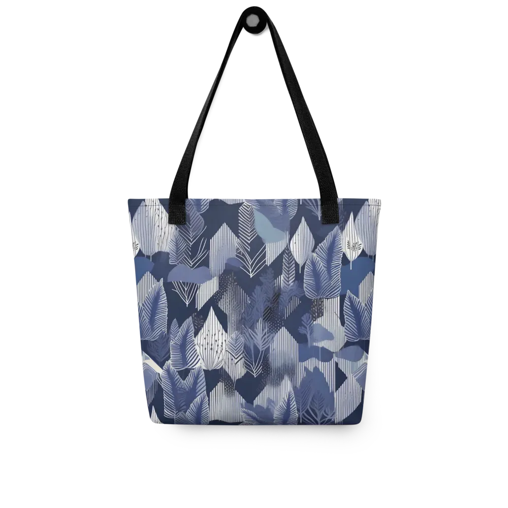 Midnight Frond on Tote Bag — Front