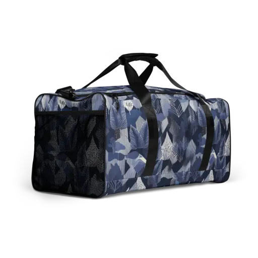 Midnight Frond on a Duffle Bag