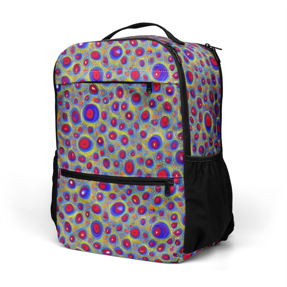 Prismatic Tide on Utility Backpack — Left Front