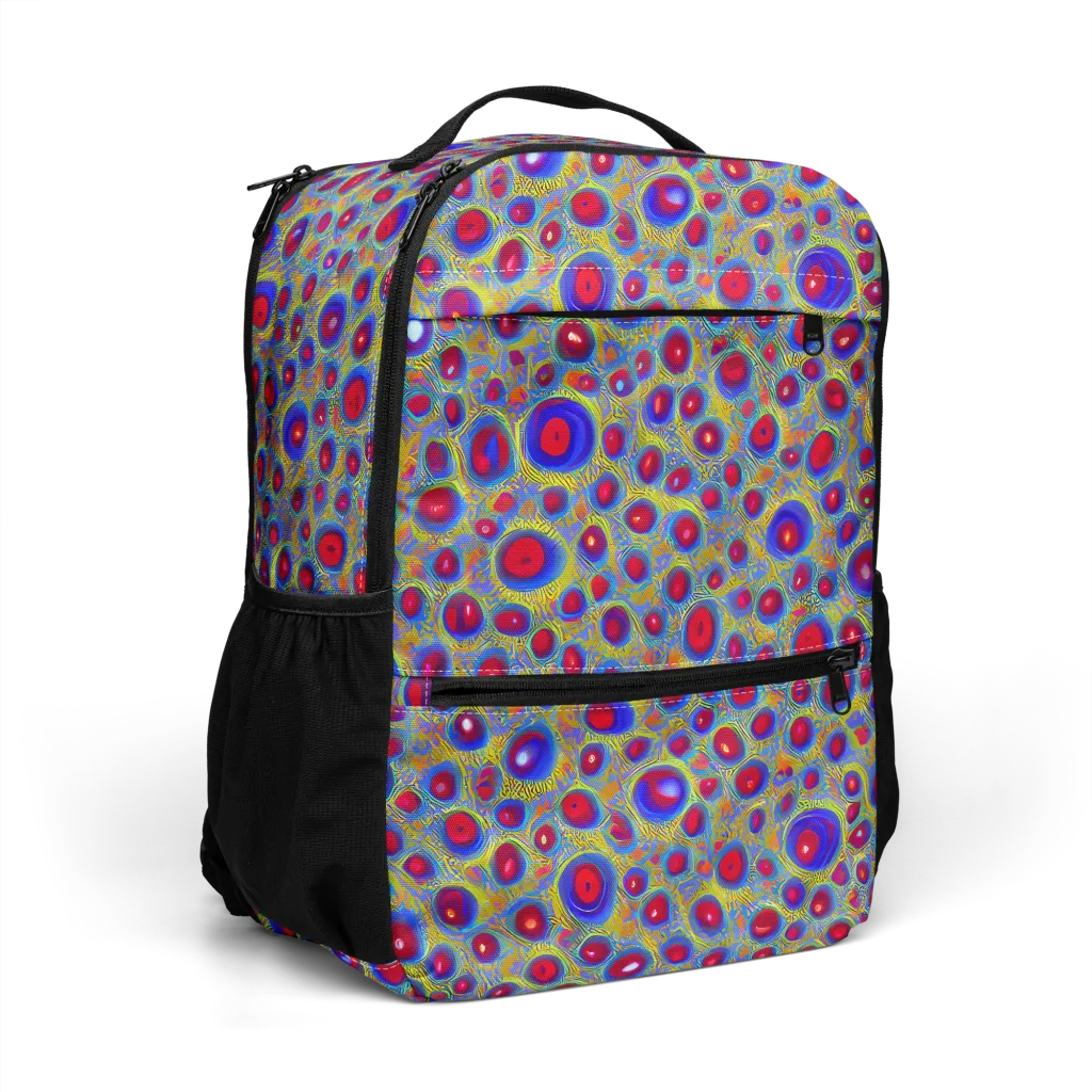 Prismatic Tide on Utility Backpack — Right Front