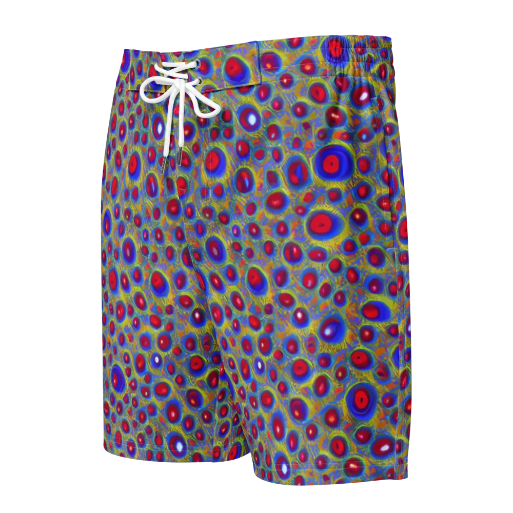 Prismatic Tide on Men's Board Shorts — Front