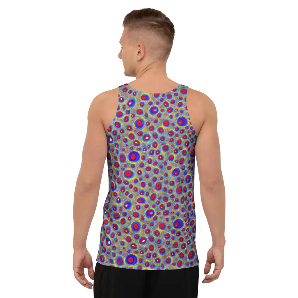 Prismatic Tide on Men's Tank Top — Back