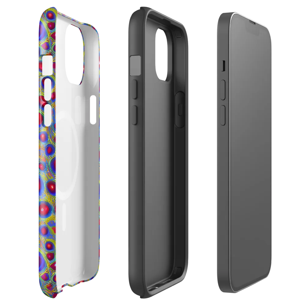 Prismatic Tide on MagSafe Tough Case for iPhone® — Front