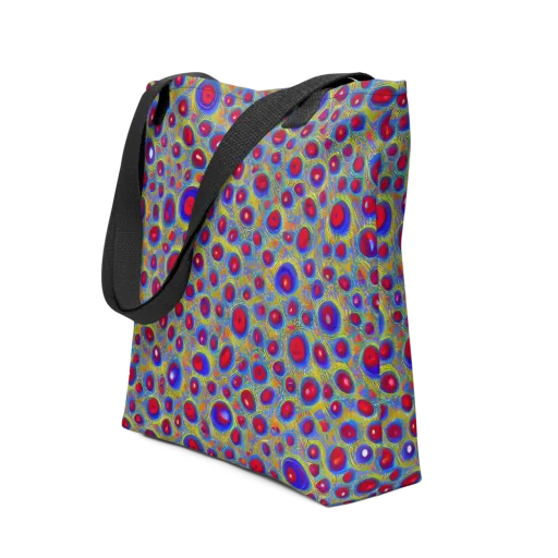 Prismatic Tide on a Tote Bag