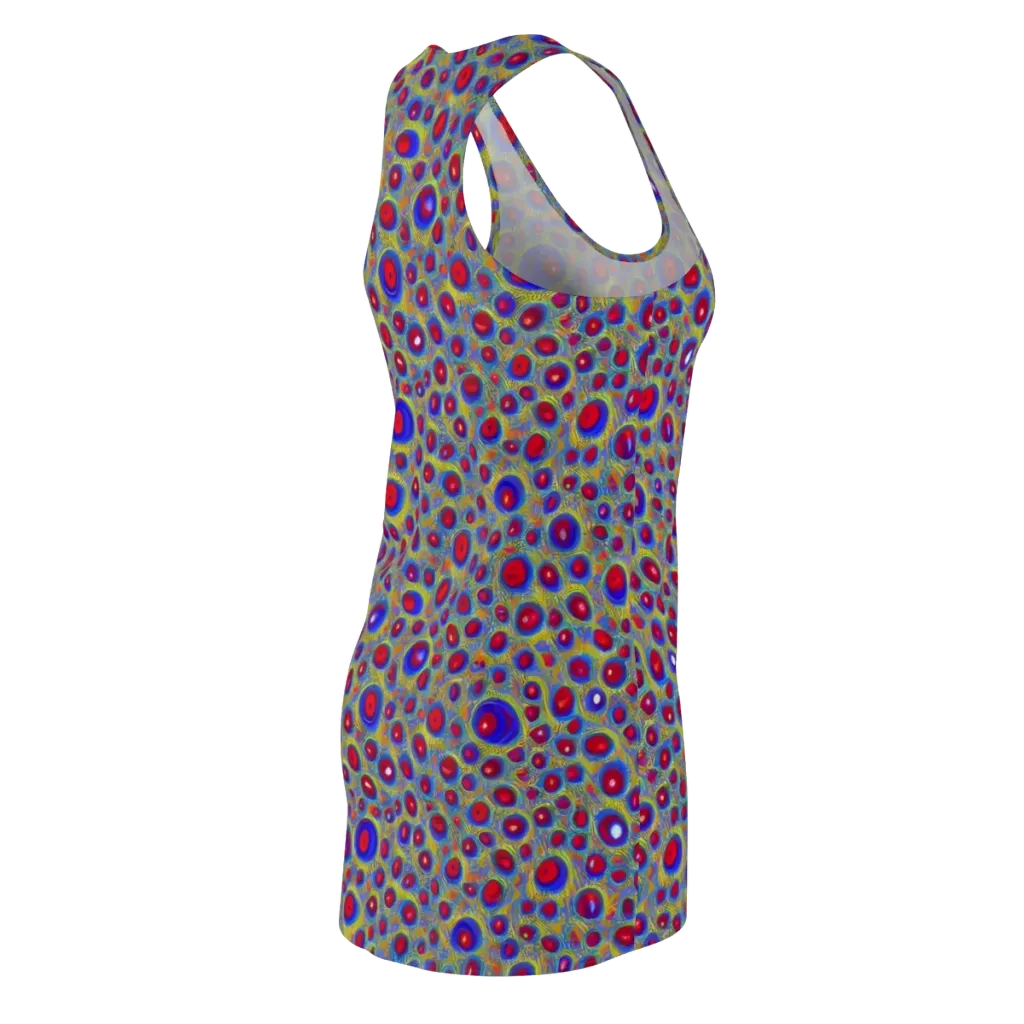 Prismatic Tide on Racerback Dress — Back Side