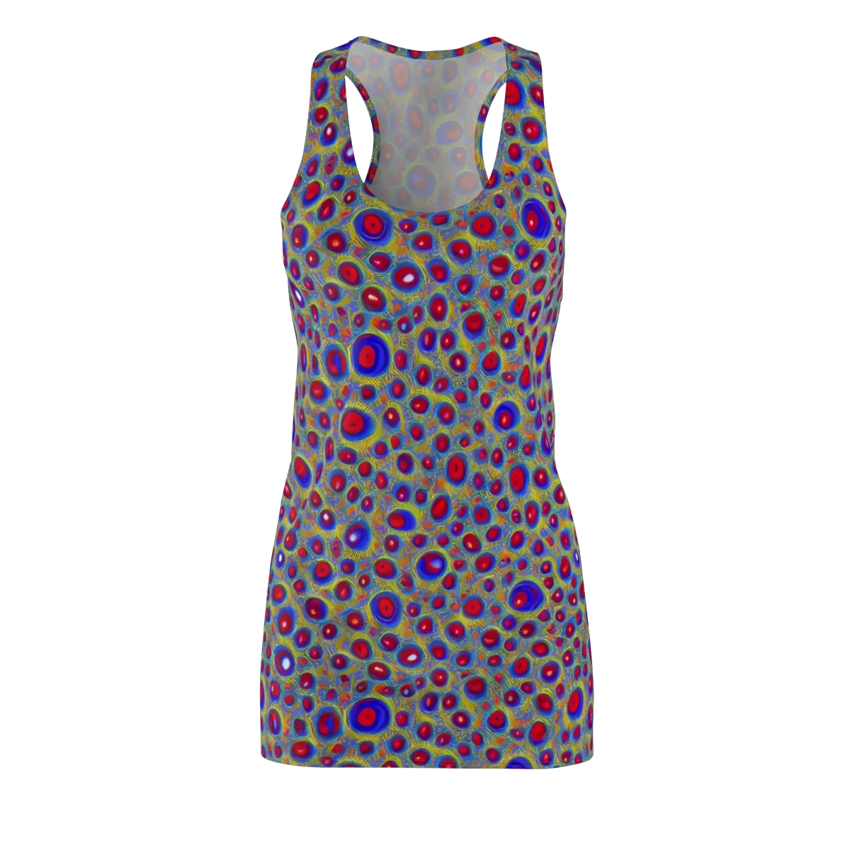 Prismatic Tide on Racerback Dress — Front