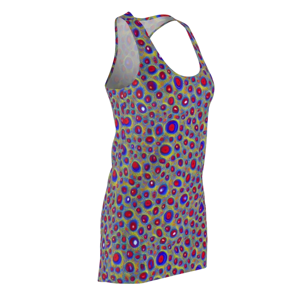 Prismatic Tide on Racerback Dress — Front Side