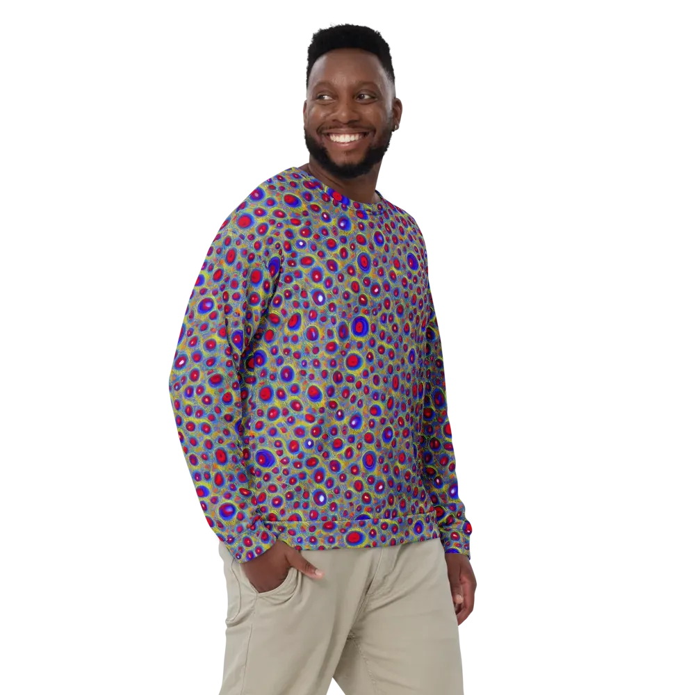 Prismatic Tide on Sweatshirt — Front