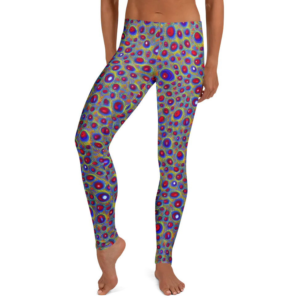 Prismatic Tide on Leggings — Front