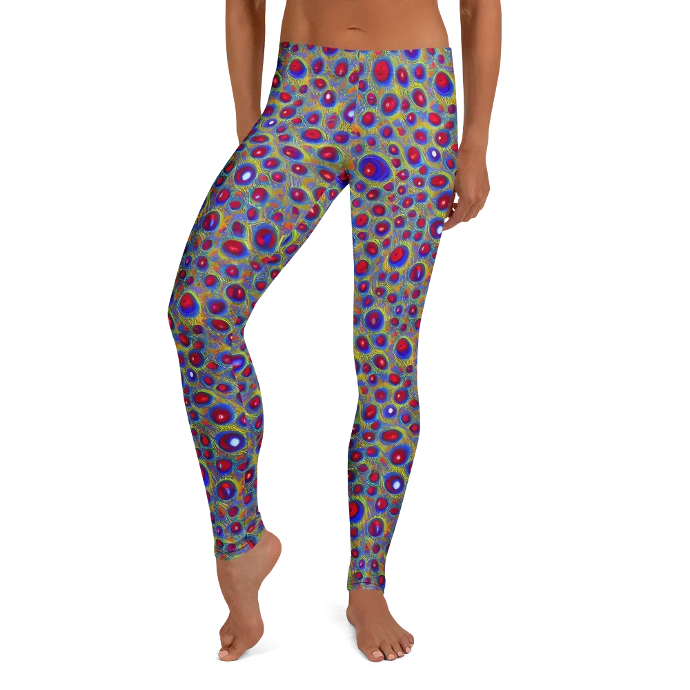 Prismatic Tide on Leggings — Front