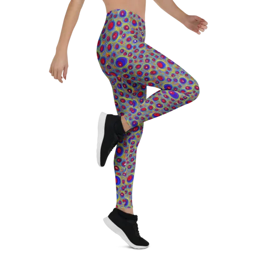 Prismatic Tide on a Leggings