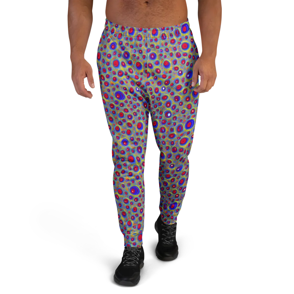 Prismatic Tide on Men's Joggers — Front