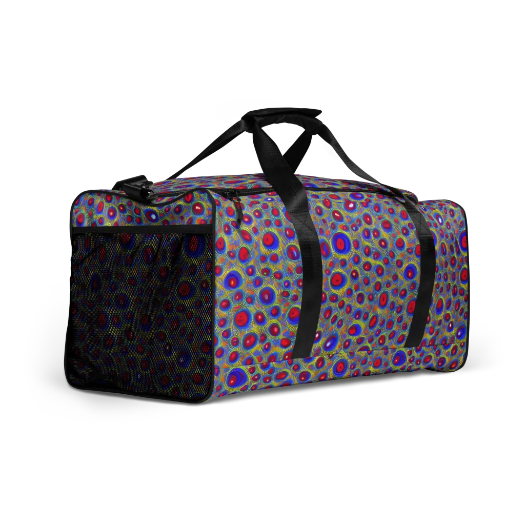 Prismatic Tide on Duffle Bag — Right Front
