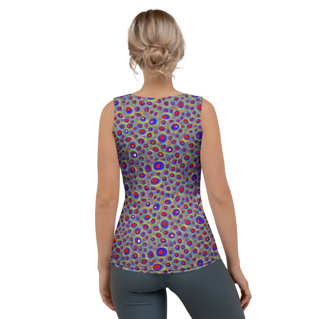 Prismatic Tide on Women's Tank Top — Back