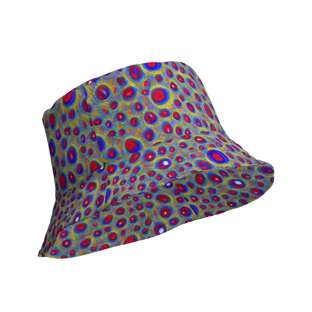 Prismatic Tide on Reversible Bucket Hat — Product details Outside