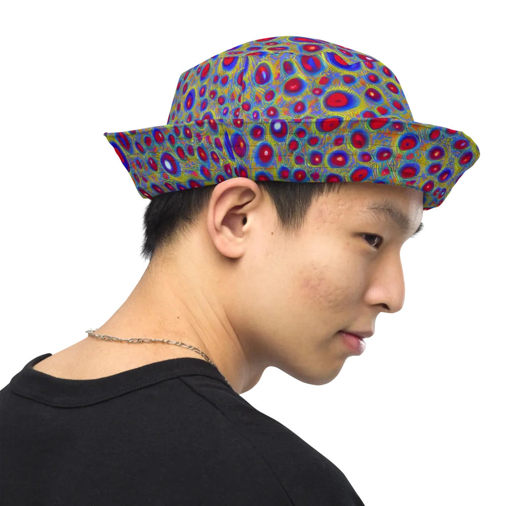 Prismatic Tide on Reversible Bucket Hat — Right Outside
