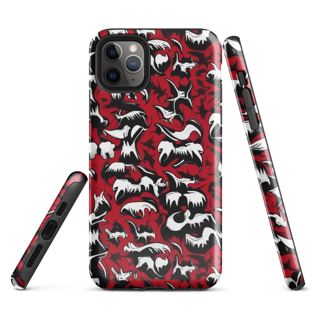 Batwing Ballet on Tough Case for iPhone® — Front