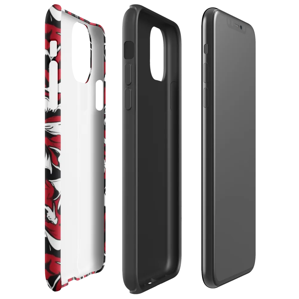 Batwing Ballet on Tough Case for iPhone® — Right