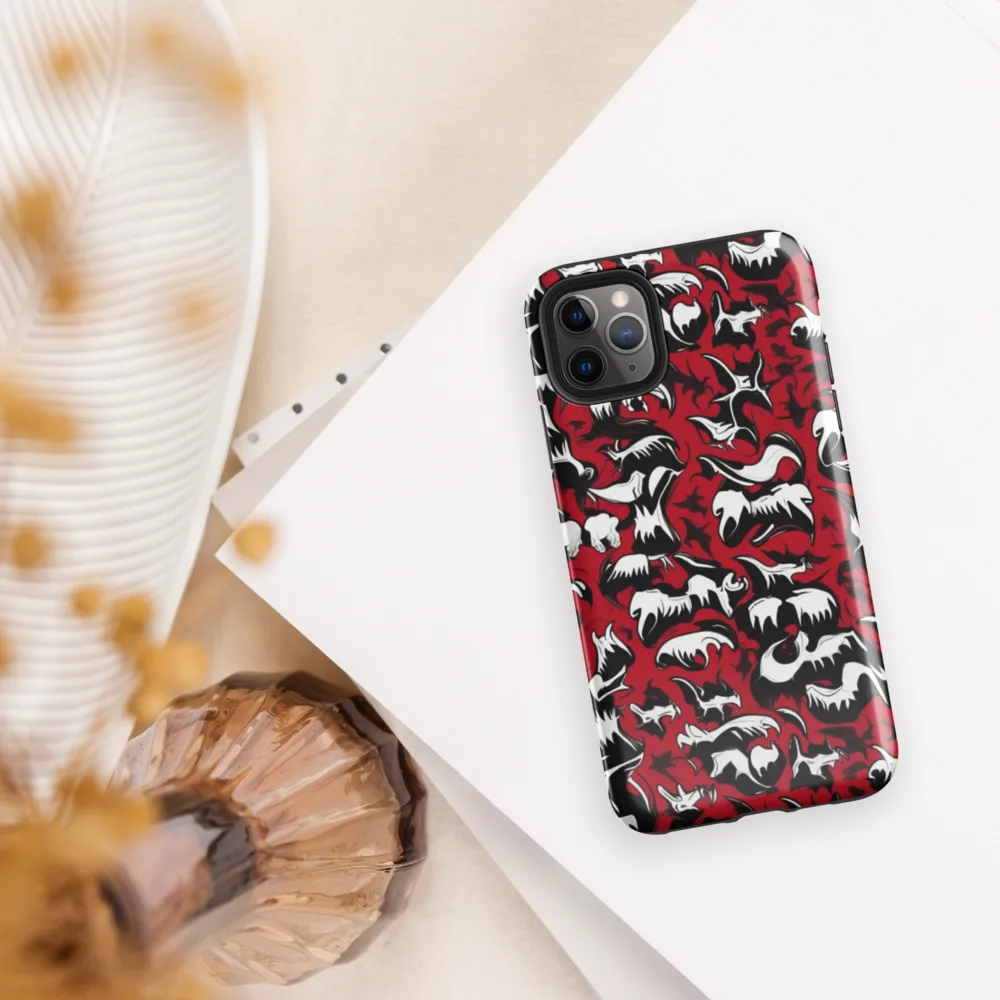 Batwing Ballet on Tough Case for iPhone® — Front
