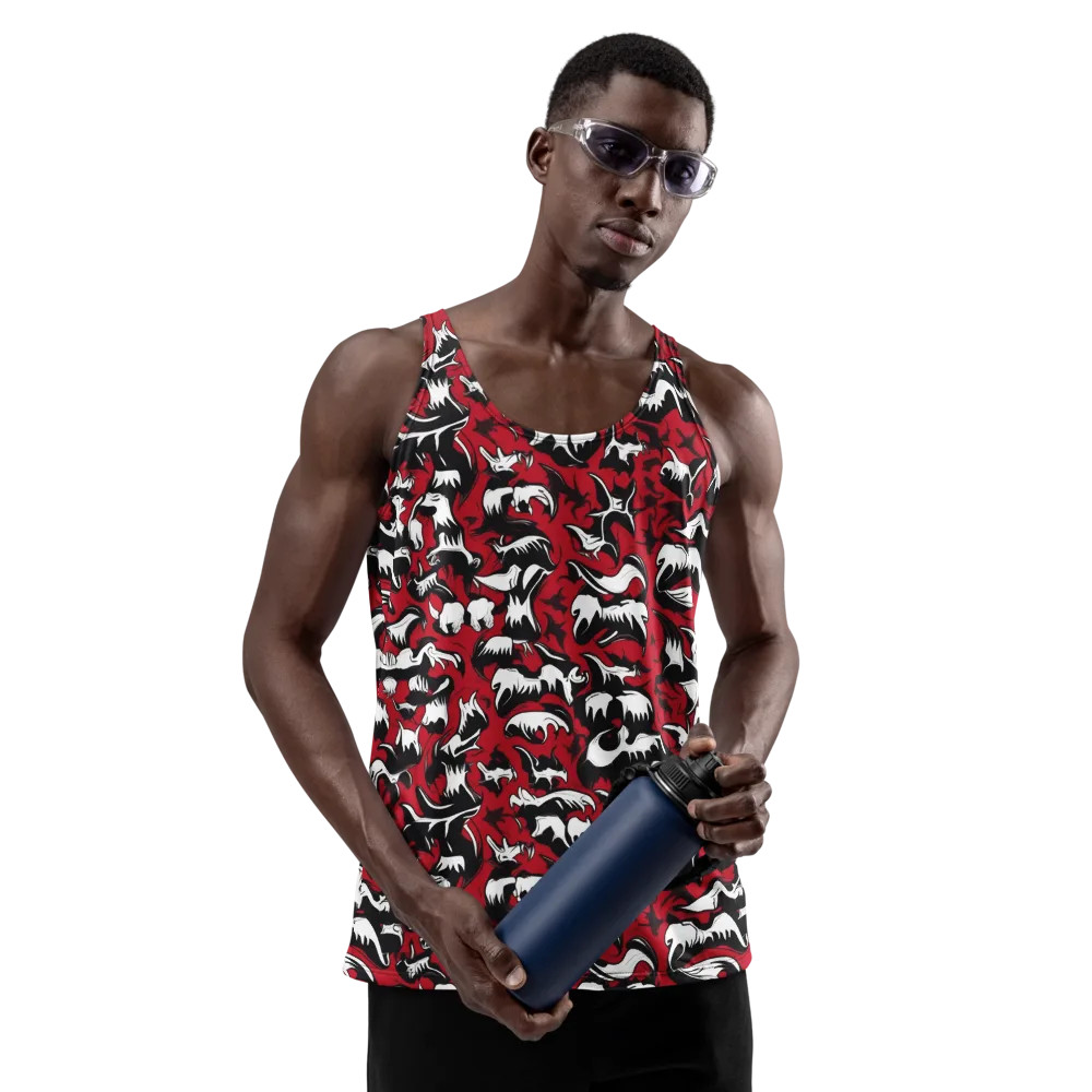 Batwing Ballet on Men's Tank Top — Front