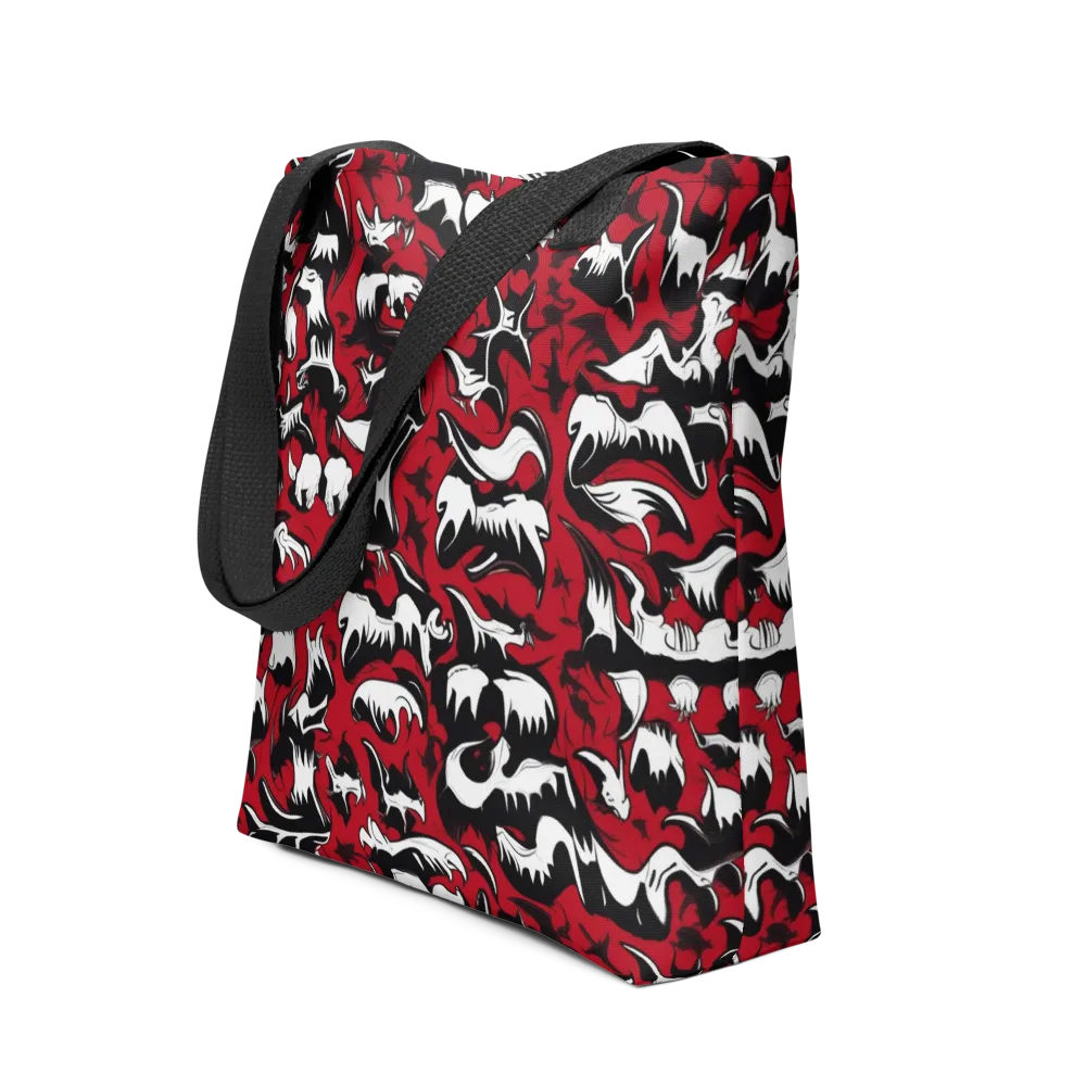 Batwing Ballet on Tote Bag — Front