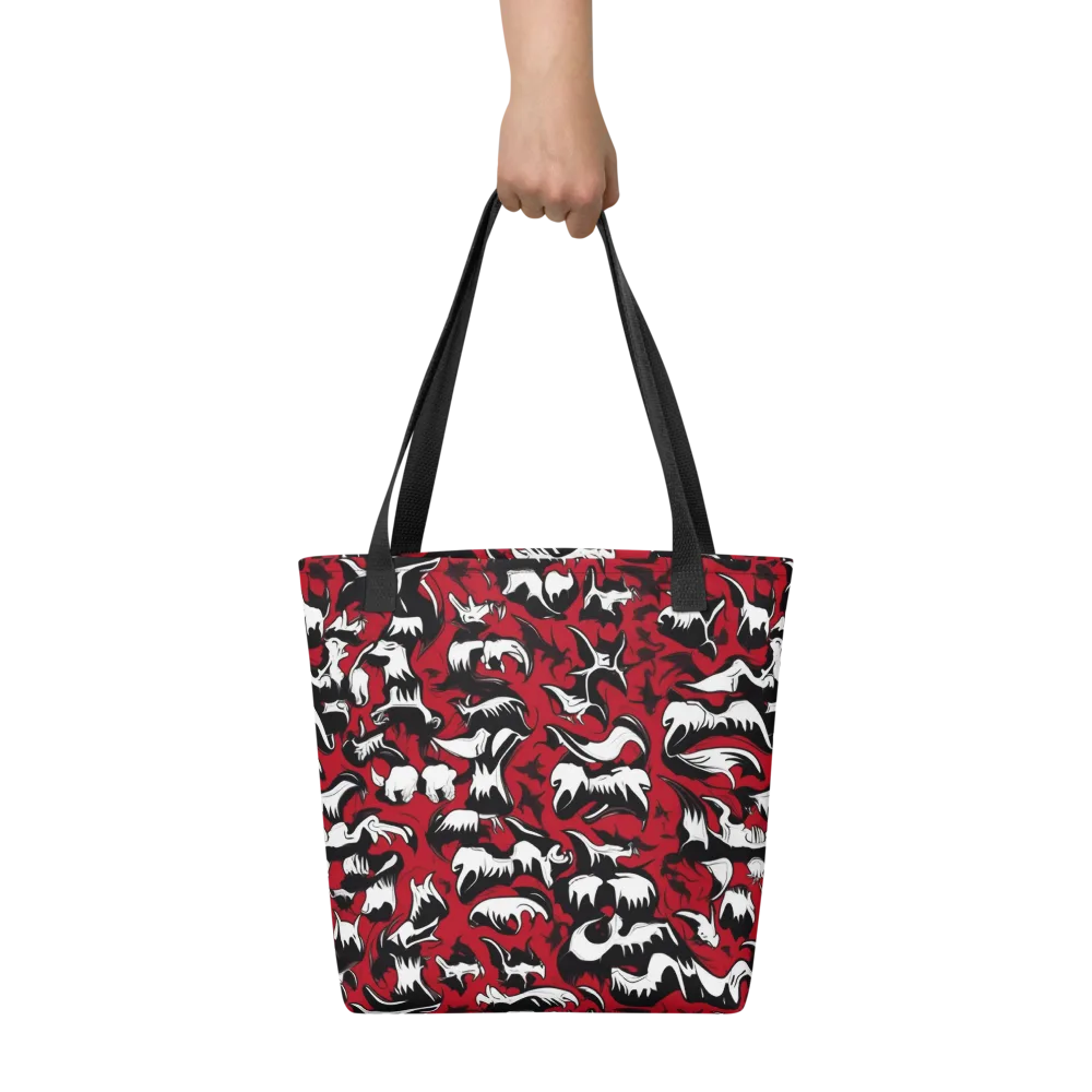 Batwing Ballet on Tote Bag — Front