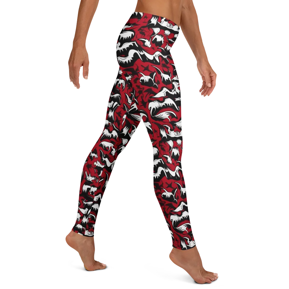 Batwing Ballet on Leggings — Right