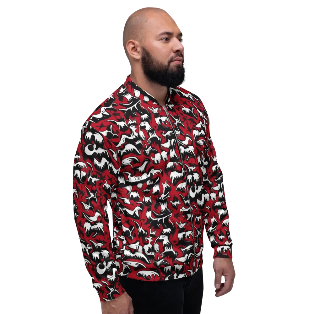 Batwing Ballet on Bomber Jacket — Right