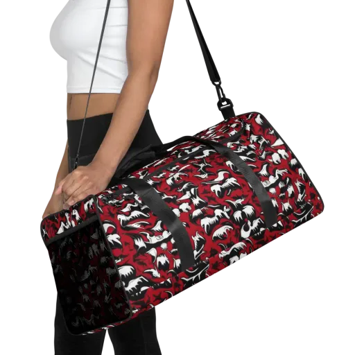 Batwing Ballet on a Duffle Bag