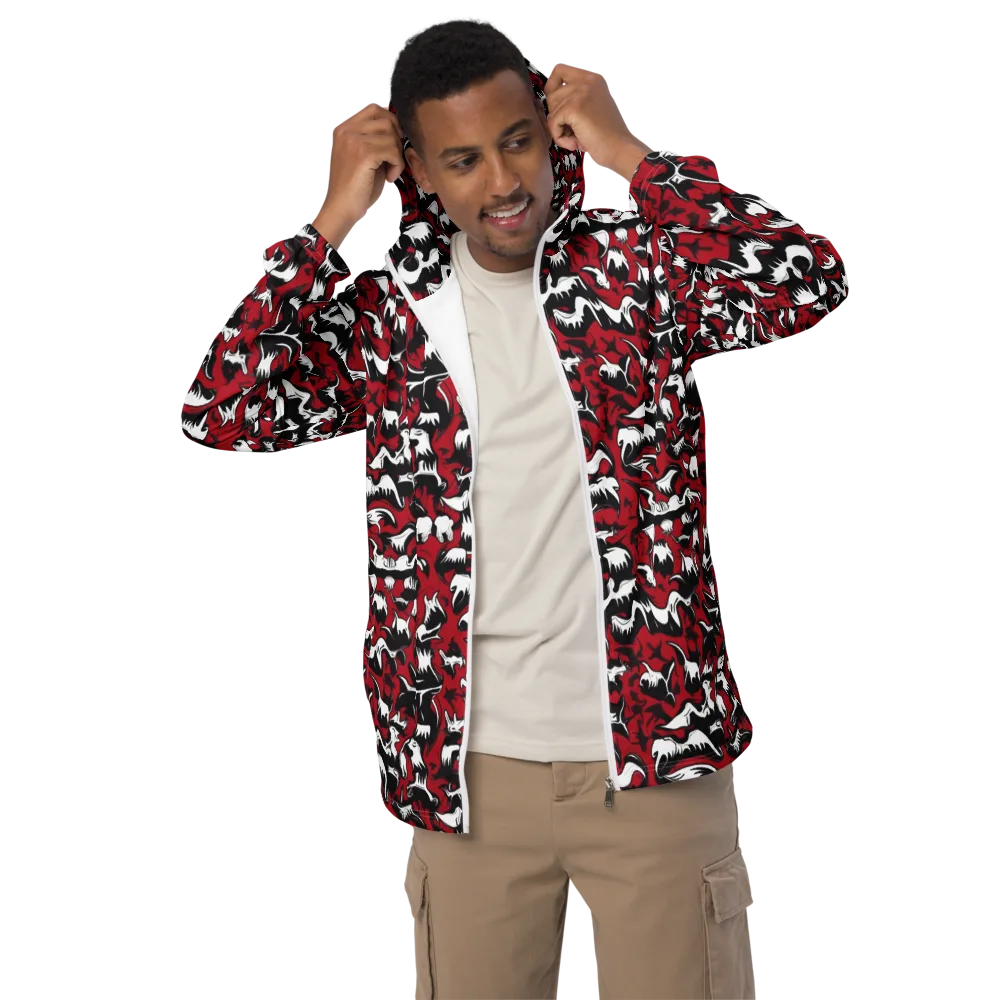 Batwing Ballet on Men's Windbreaker — Front