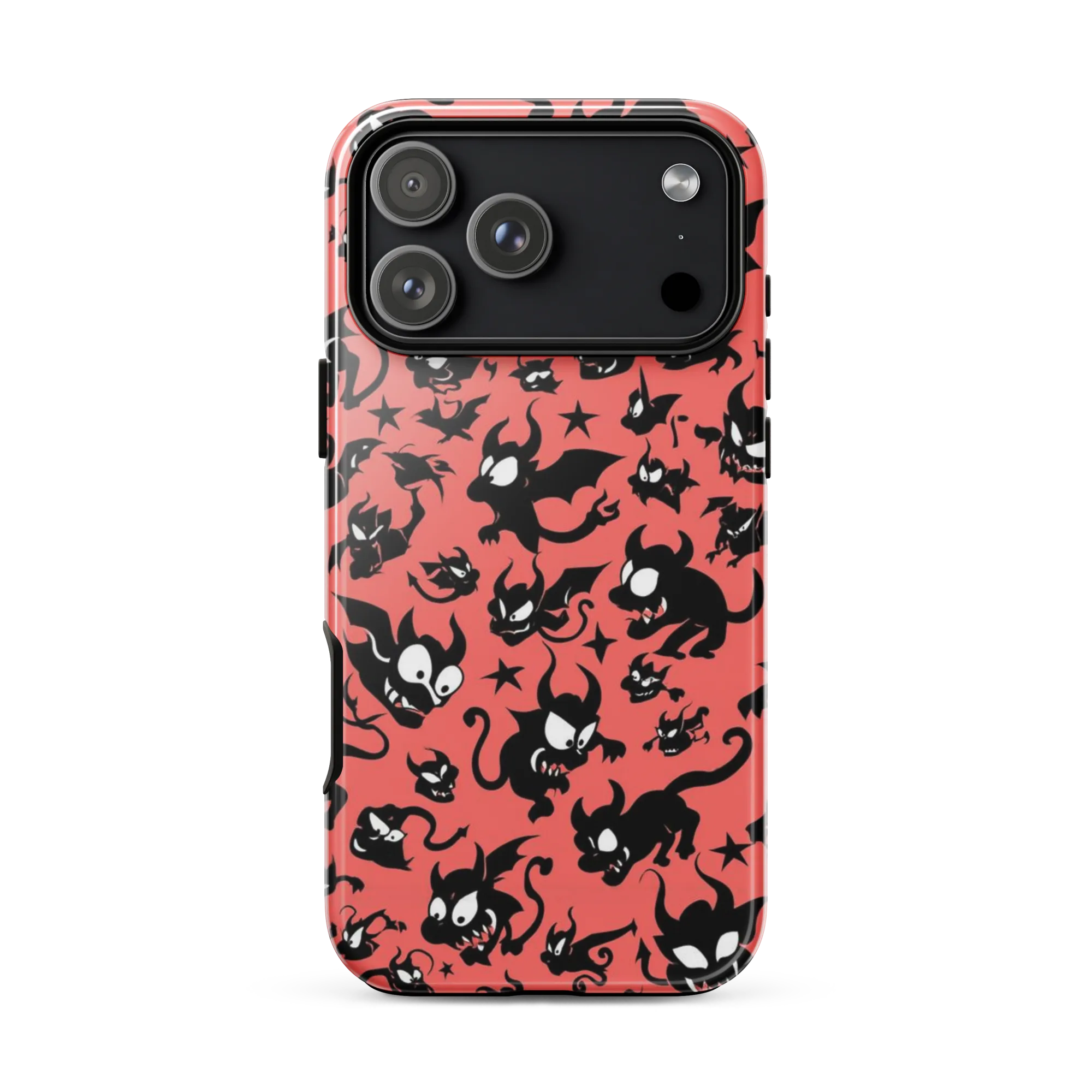 Coral Imp Parade on Tough Case for iPhone® — Front