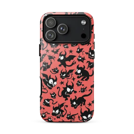 Coral Imp Parade on a Tough Case for iPhone®